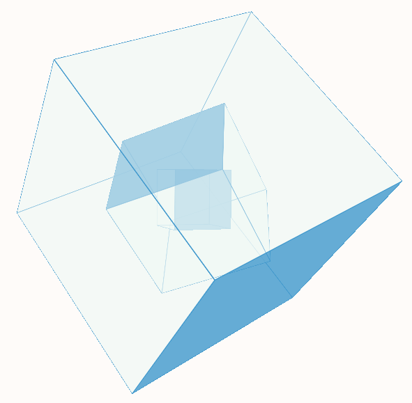 纯css3组合立方体旋转动画特效