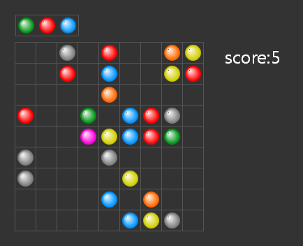 html5 canvas五彩连珠游戏_五彩连珠小游戏源码下载