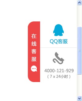 简单的jquery网页右侧悬浮qq在线客服代码