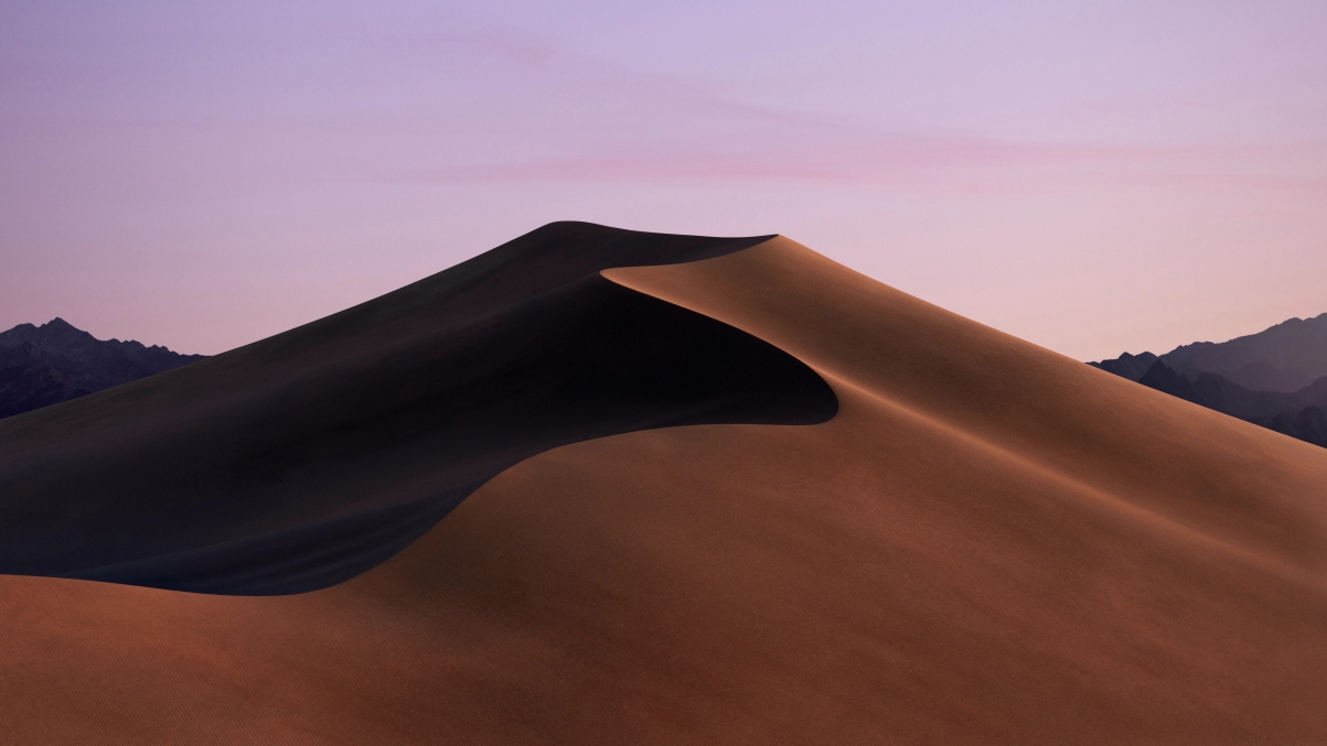 苹果macOS Mojave 沙漠风景5k壁纸