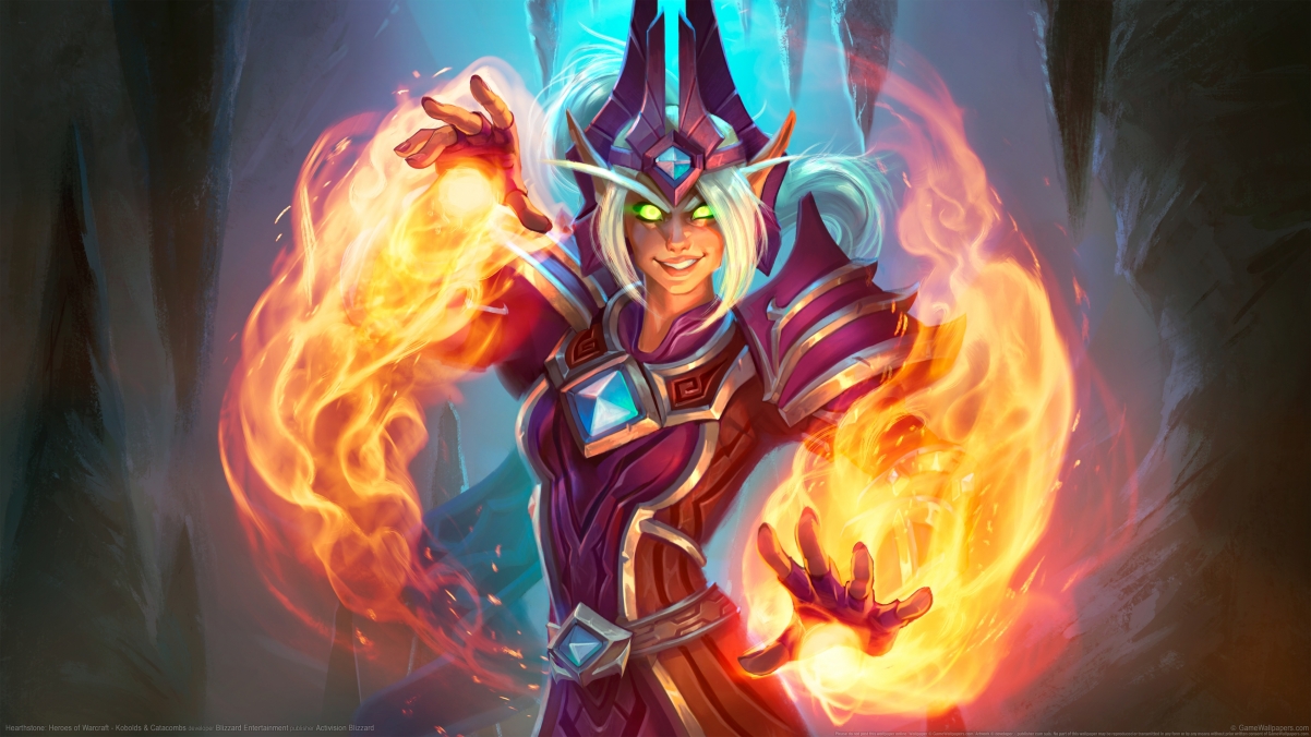 Hearthstone Heroes of Warcraft Kobolds & Catacombs 4k壁纸
