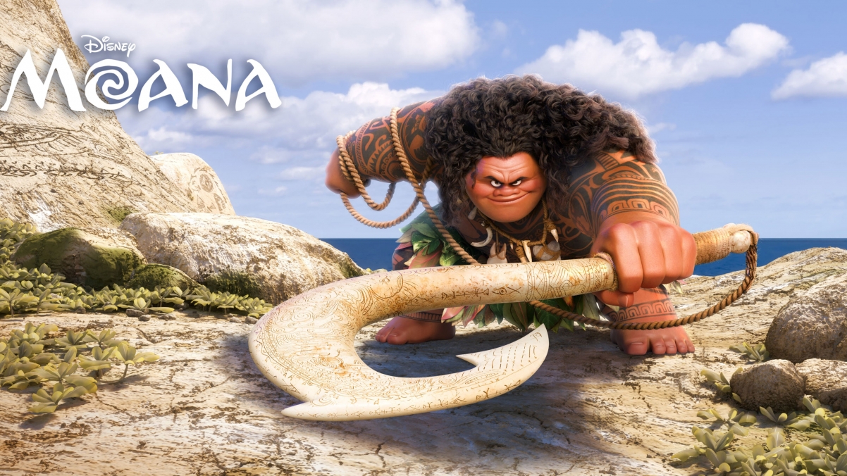 海洋奇缘Moana 毛伊4K壁纸