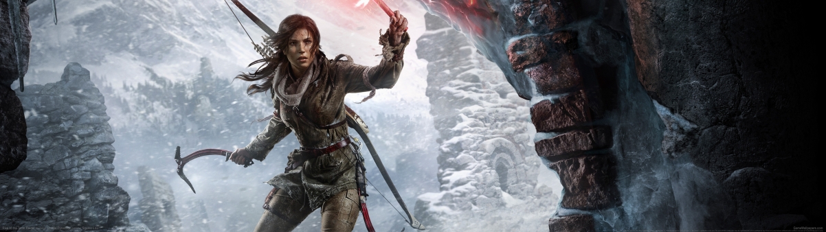 古墓丽影崛起 Rise of the Tomb Raider 3840x1080壁纸