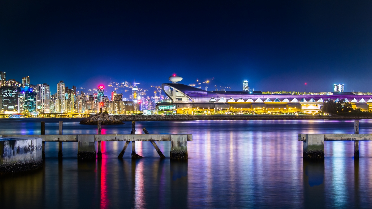 香港观塘码头 香港启德邮轮码头风景4K壁纸