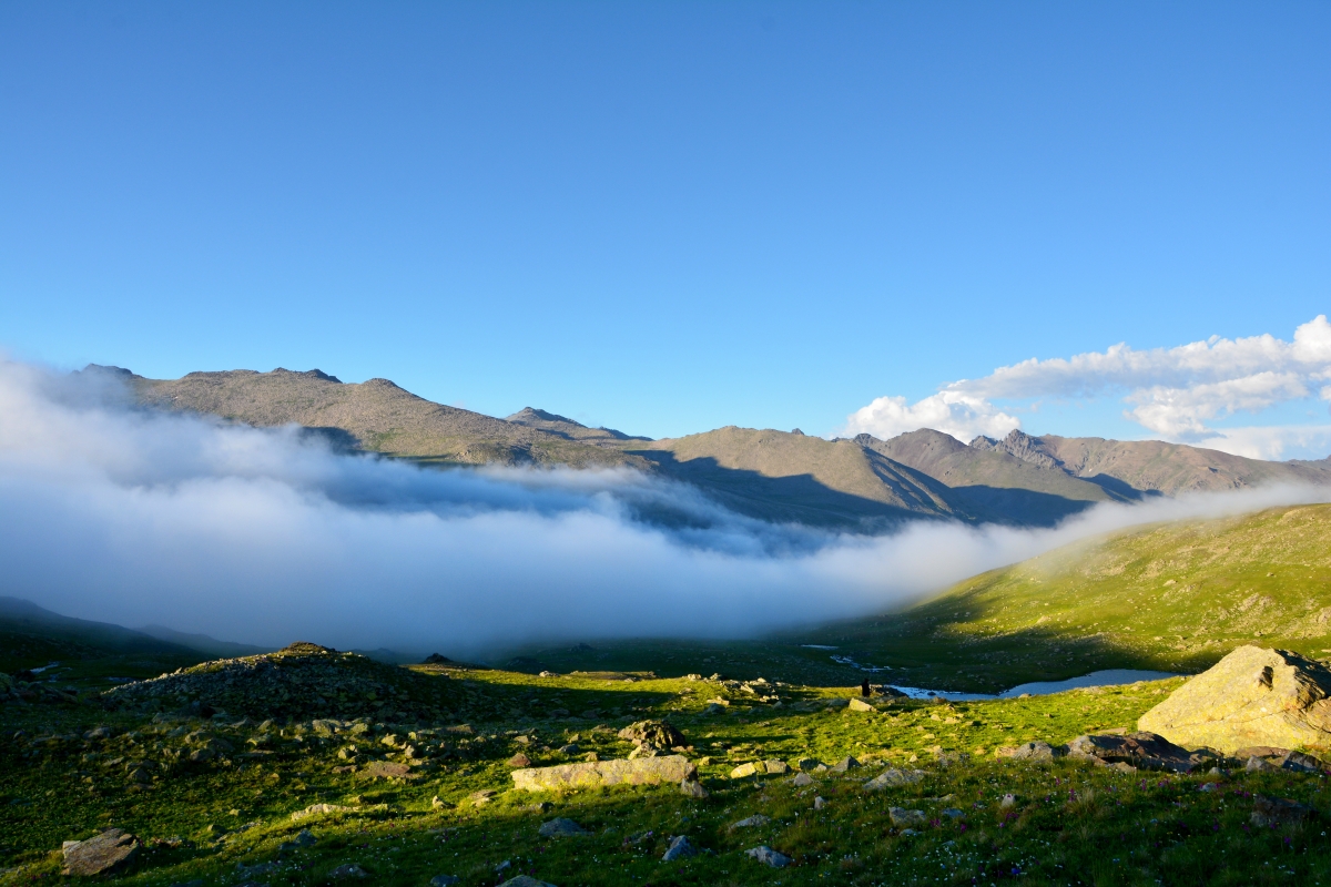 土耳其 天然 自然景观 天空 草 山 绿色 6K风景图片