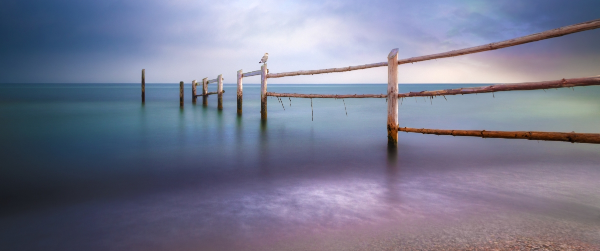 海边风景3440x1440高清壁纸