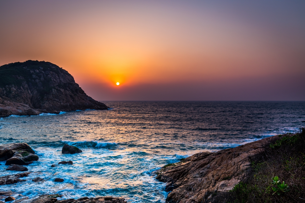 日出 海 天空 美景 5K风景壁纸