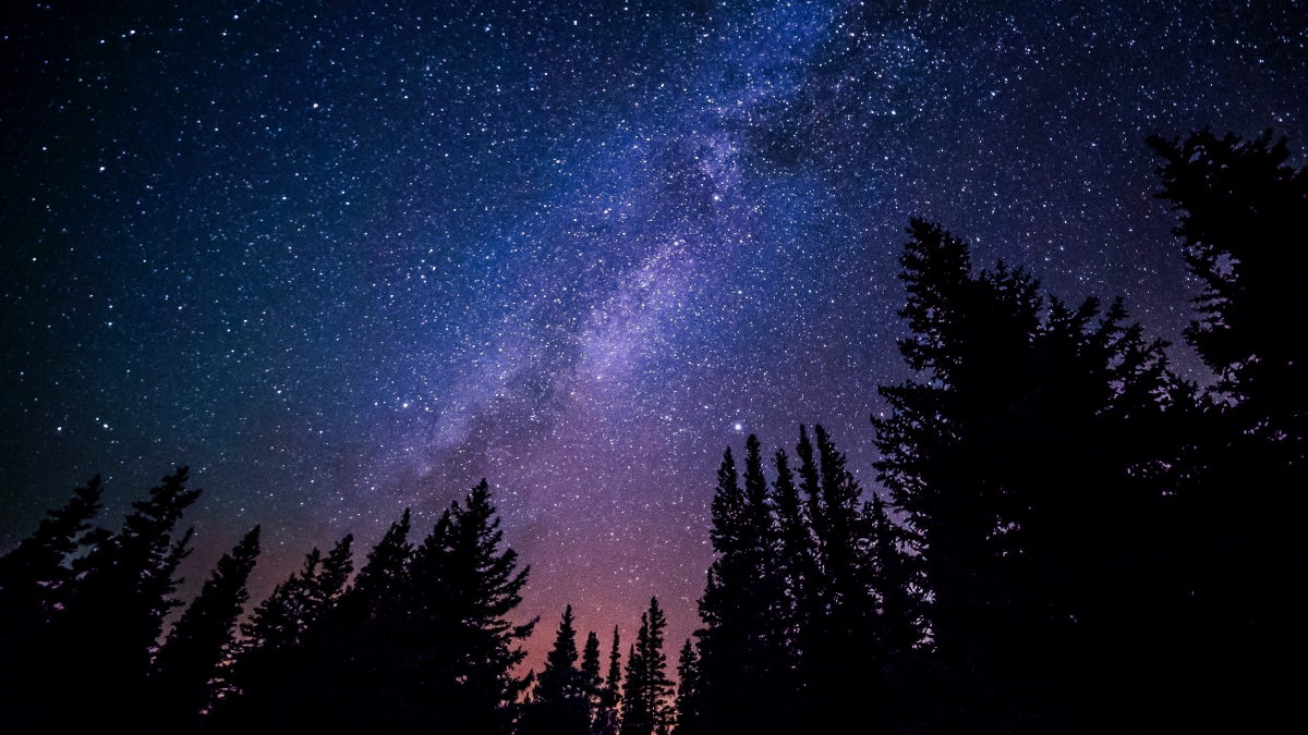 美丽夜空 星空风景4K壁纸