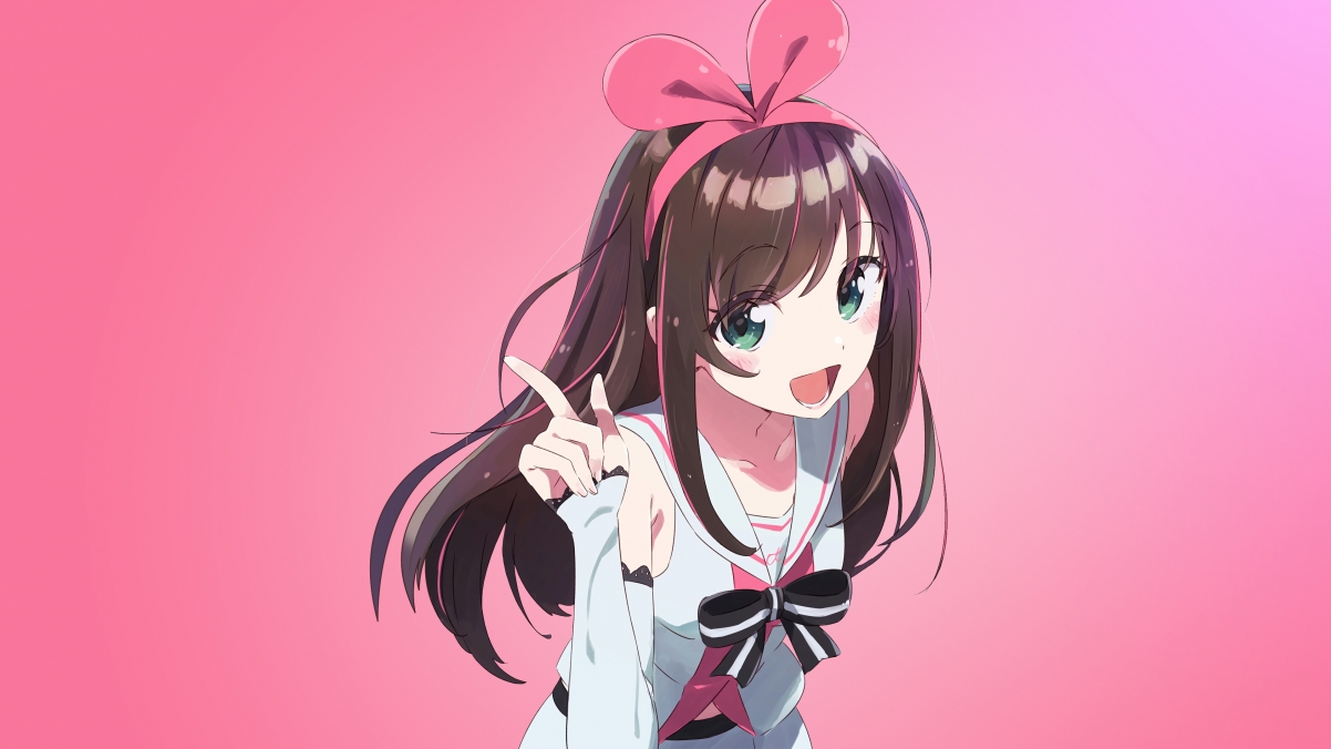 Kizuna Ai 绊爱 4k动漫壁纸