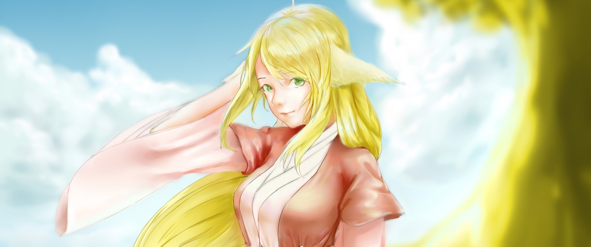 狐妖小红娘 涂山红红3440x1440壁纸