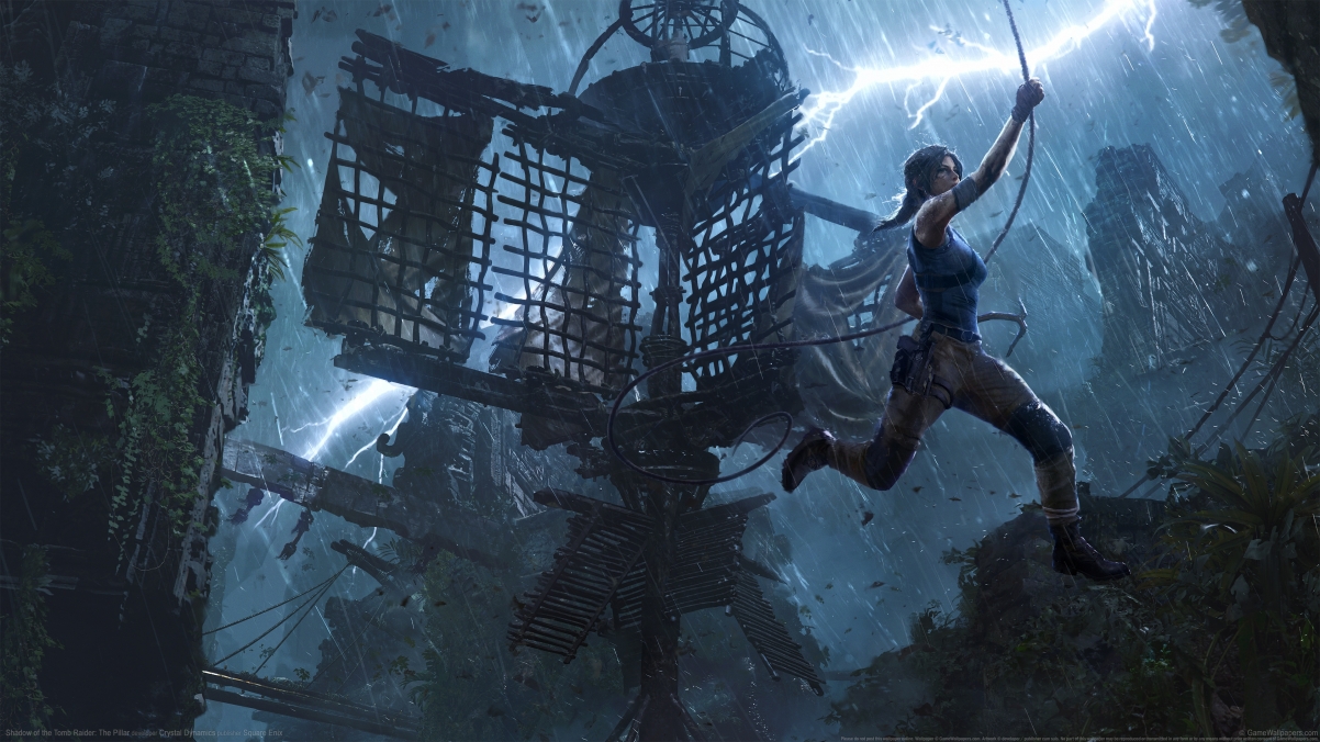 古墓丽影暗影Shadow of the Tomb Raider_ The Pillar 4k壁纸