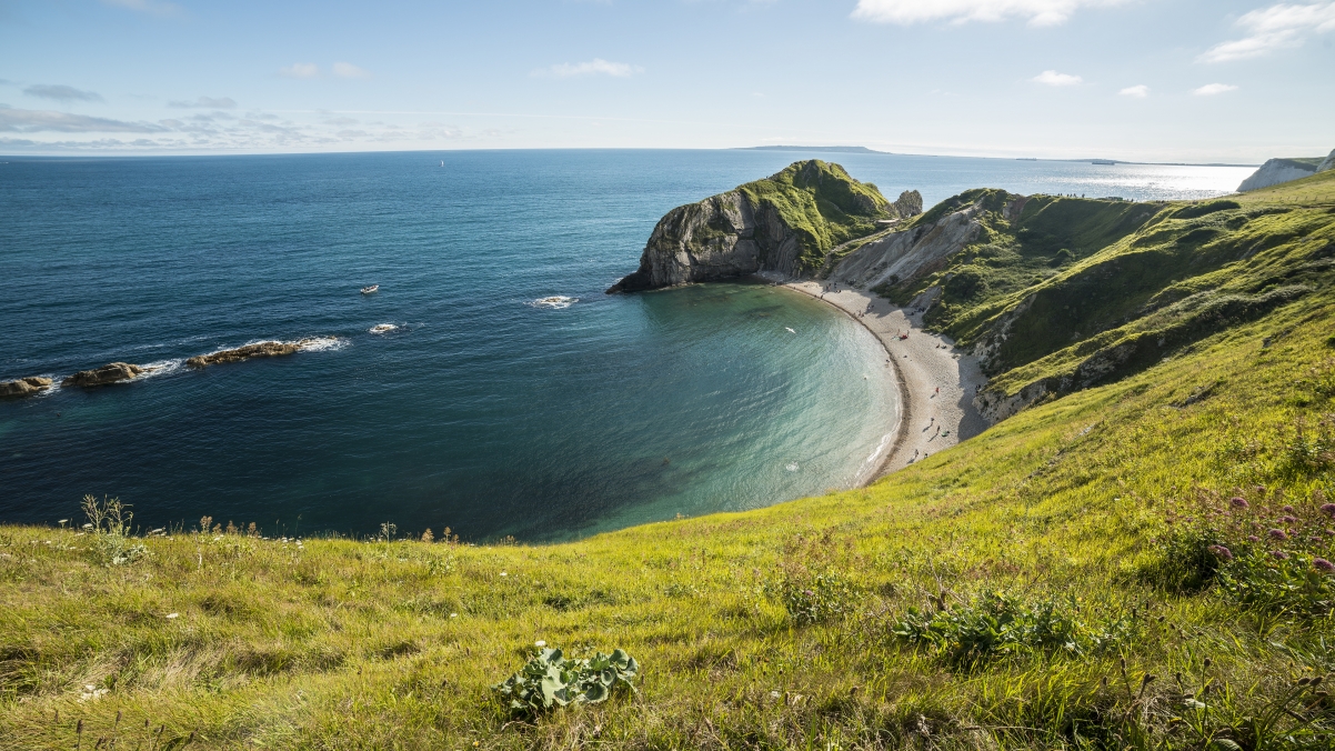 Dorset Durdle Door美丽的海岸风景4K壁纸