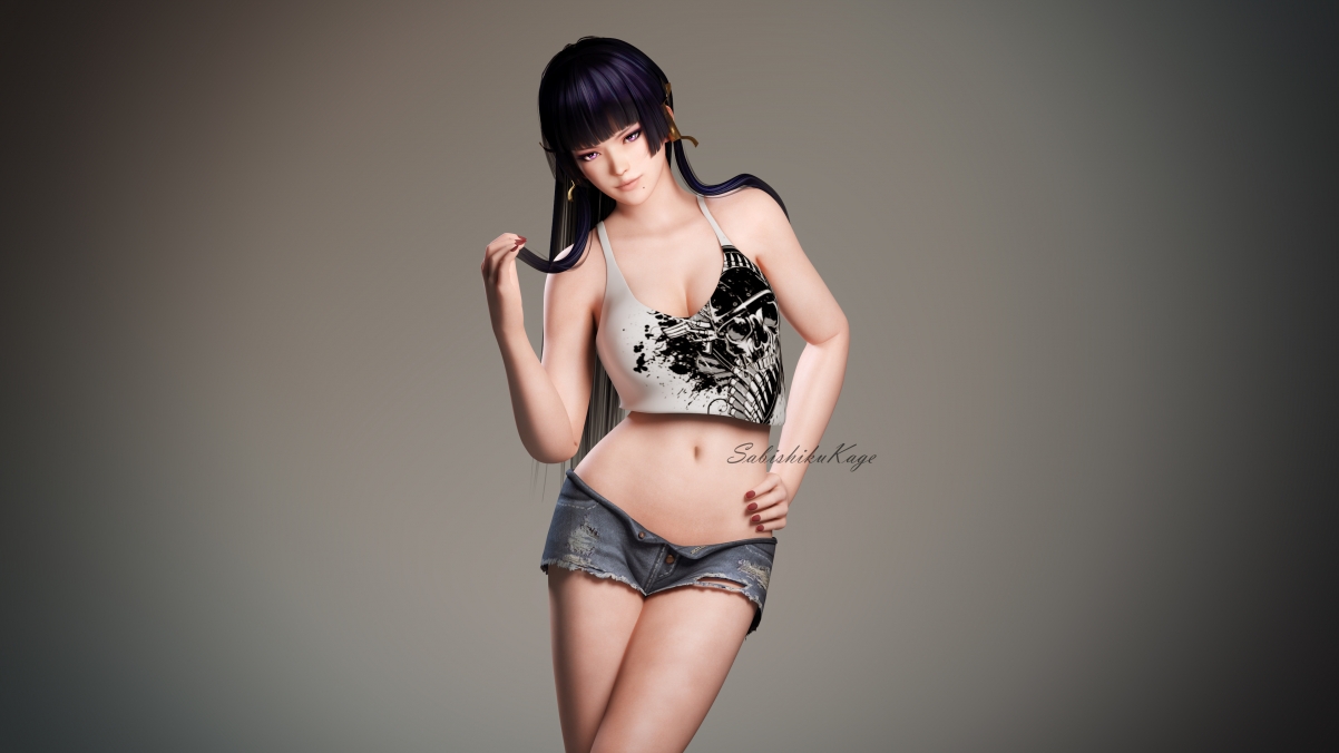 死或生5 DOA5LR - Nyotengu Casual Outfit 2 4k壁纸