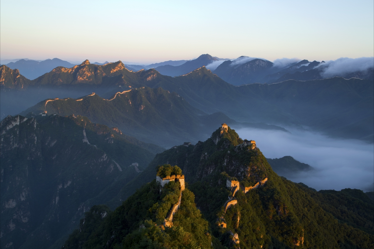 北京万里长城5K风景壁纸