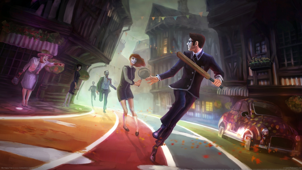 《少数幸运儿(We Happy Few)》4k壁纸