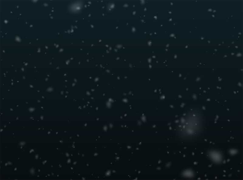 WebGL 3D雪花飘落场景动画特效