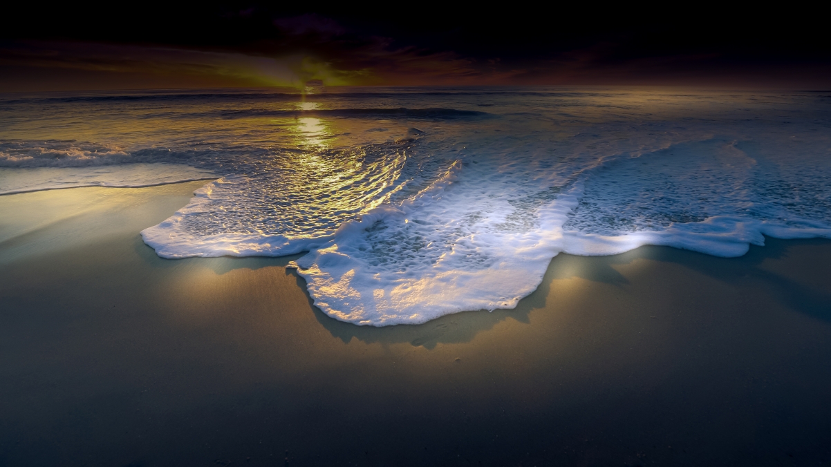 大海,海浪,海潮,4k风景壁纸