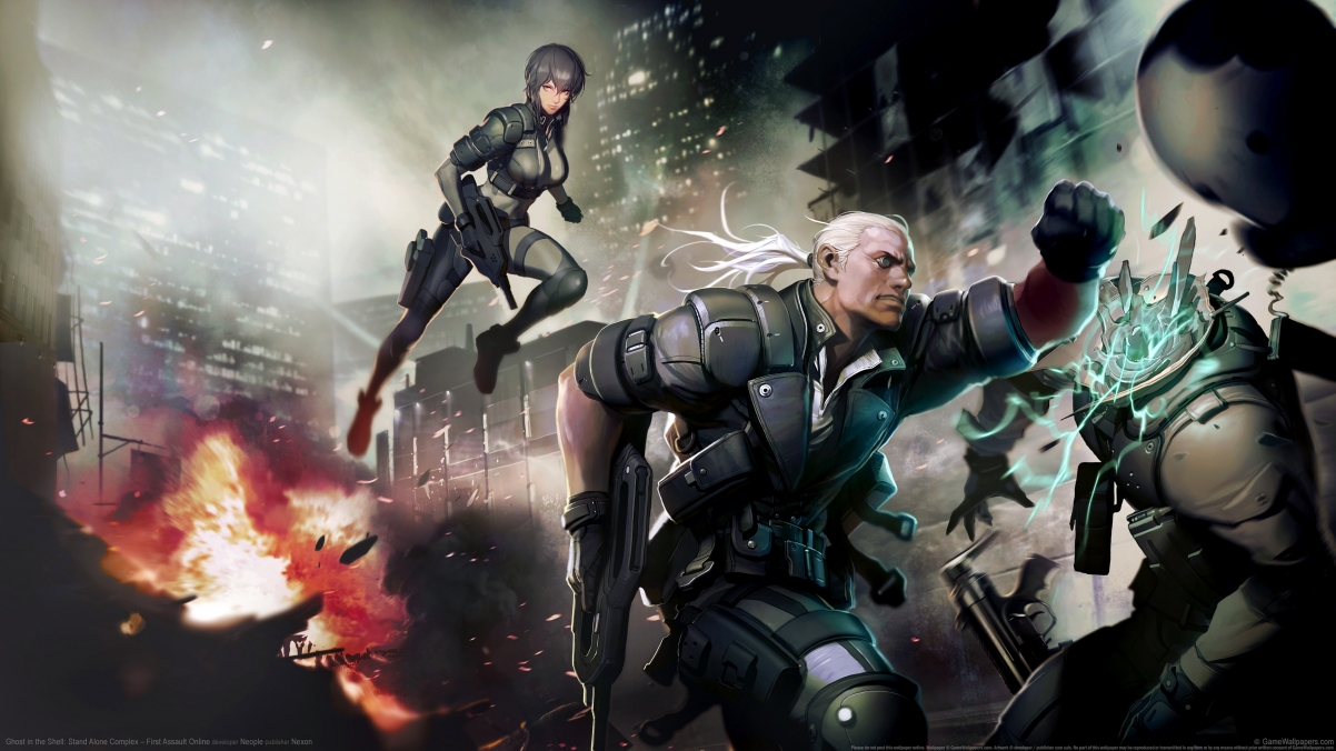 攻壳机动队Ghost in the Shell_ Stand Alone Complex - First Assault Online 4k壁纸