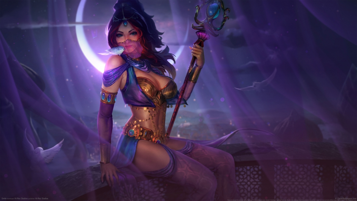 神之浩劫Smite 美女人物4k游戏壁纸3840x2160