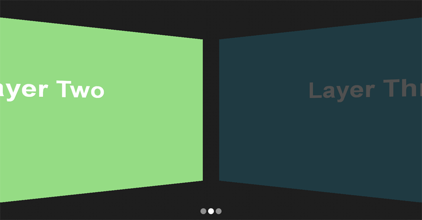 html5 3D页面层叠切换效果代码