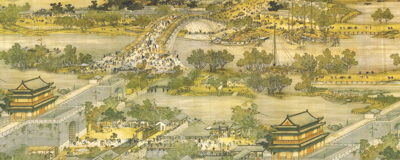 清明上河图淘宝网站背景图