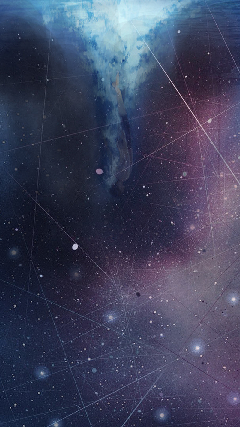 宇宙星光的海洋背景