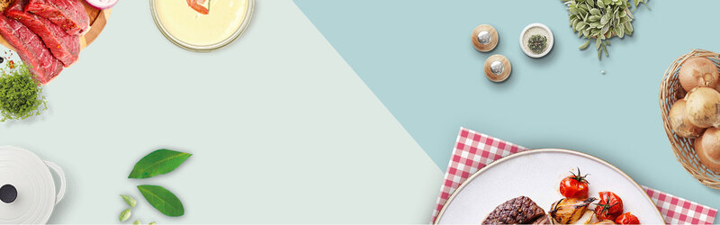 美食健康餐饮banner