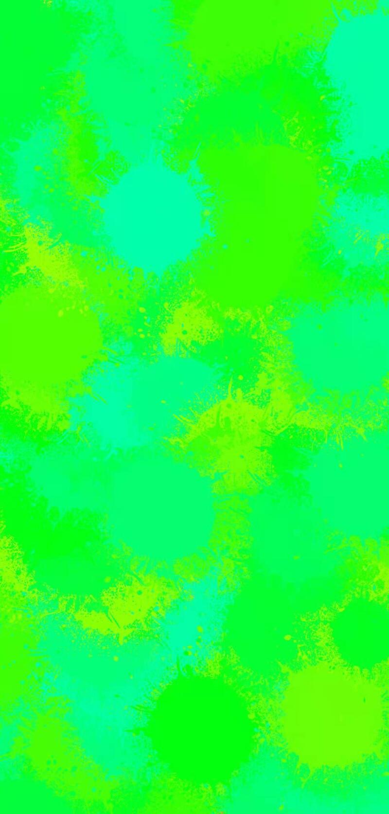 绿色水墨背景手绘
