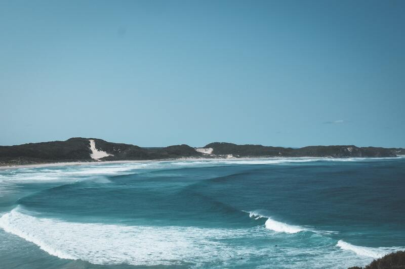 高清的海边景色