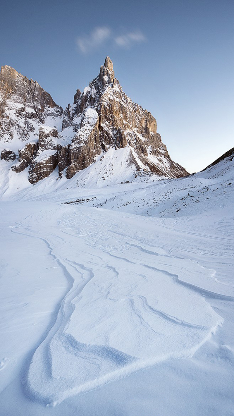 雪山冰山雪痕H5背景图