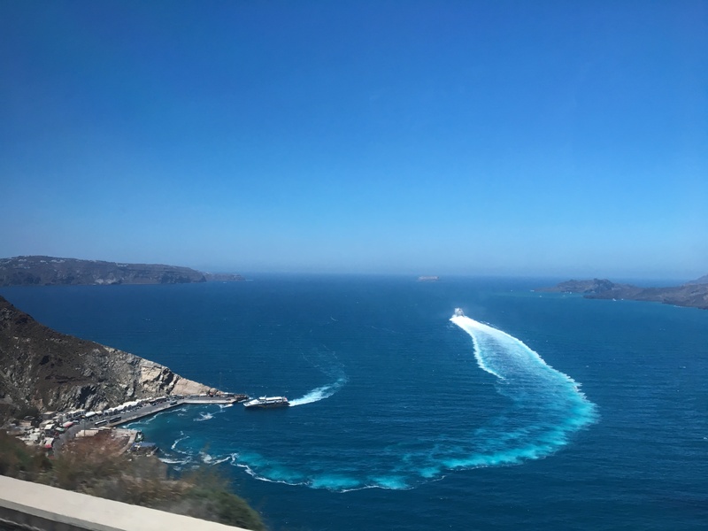 爱琴海海水背景