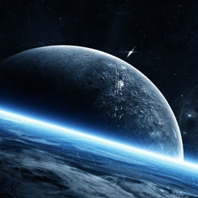 大气星空宇宙背景图