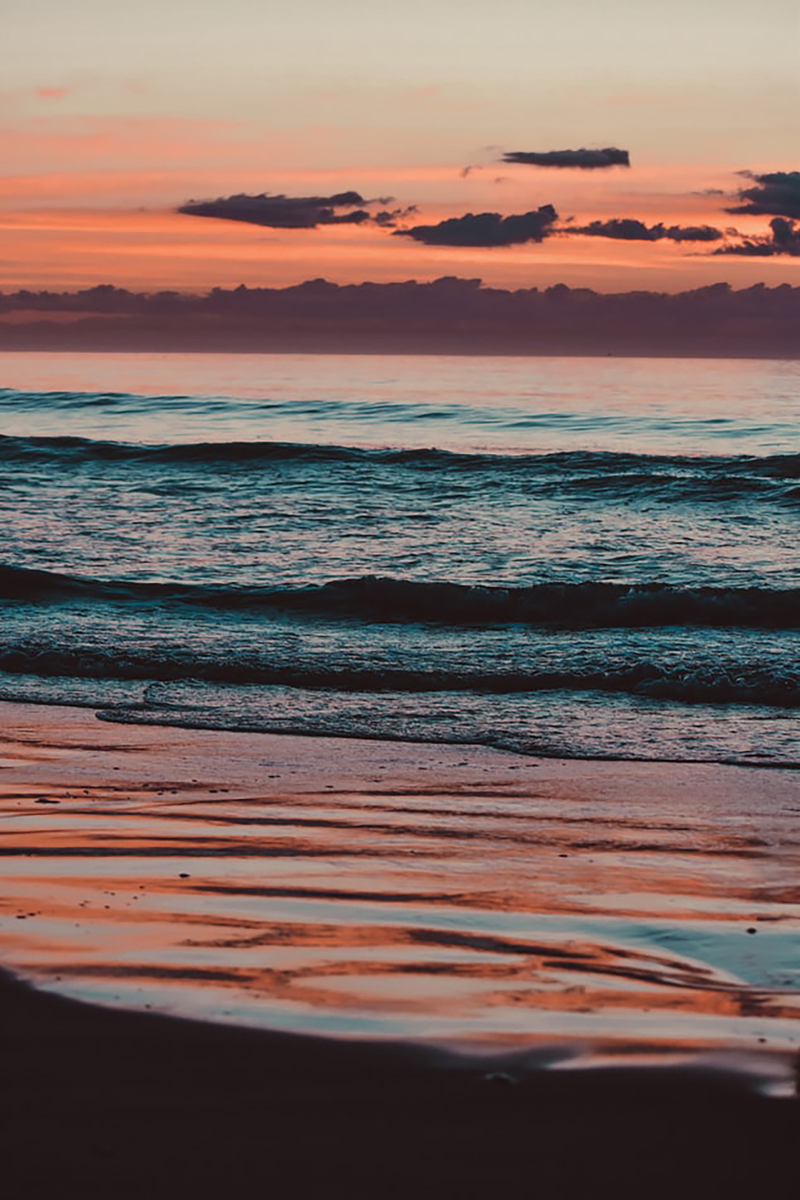 大海 夕阳 摄影 背景