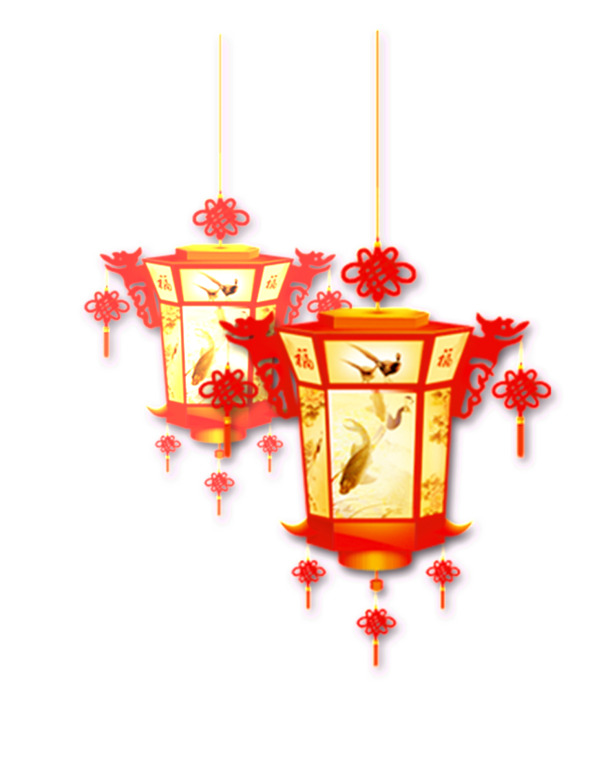 中国风 灯笼 元宵节 插图