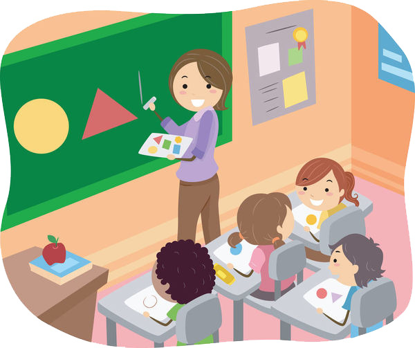 教室里听课的学生