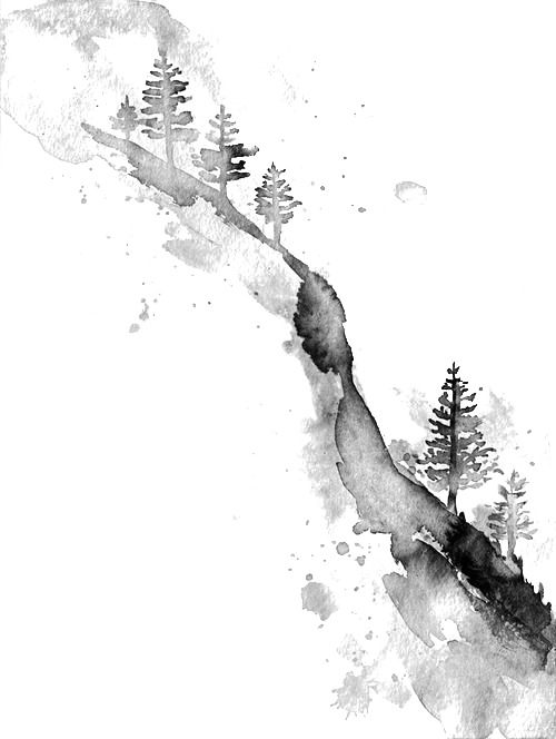 水墨画