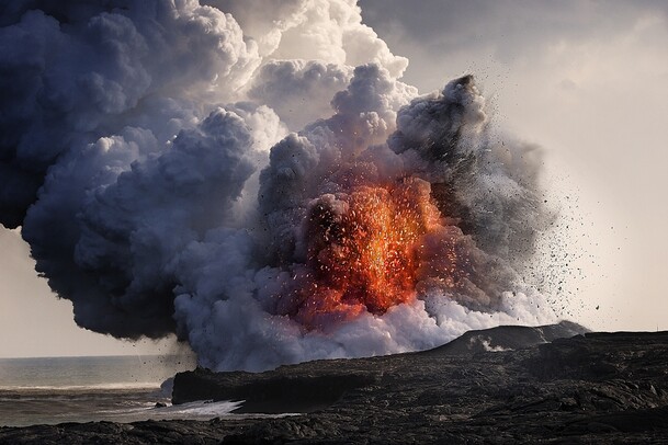 硝烟弥漫战火爆炸