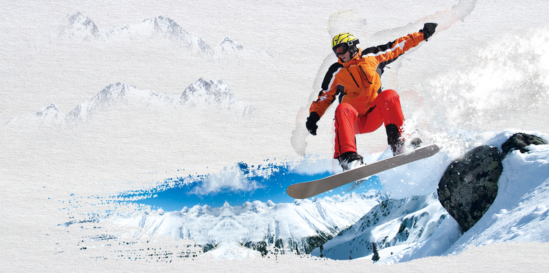 极限运动滑雪户外运动