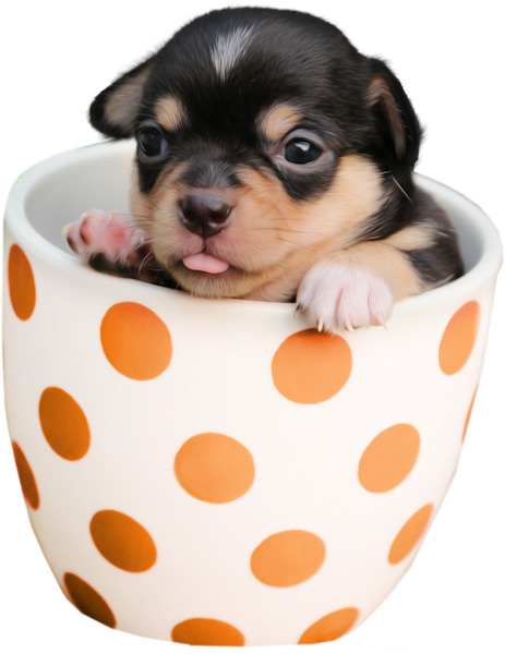 一只茶杯犬
