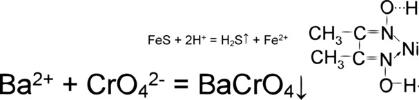 卡通手绘化学方程式