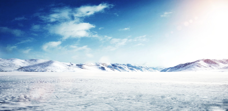 冰天雪地高清背景