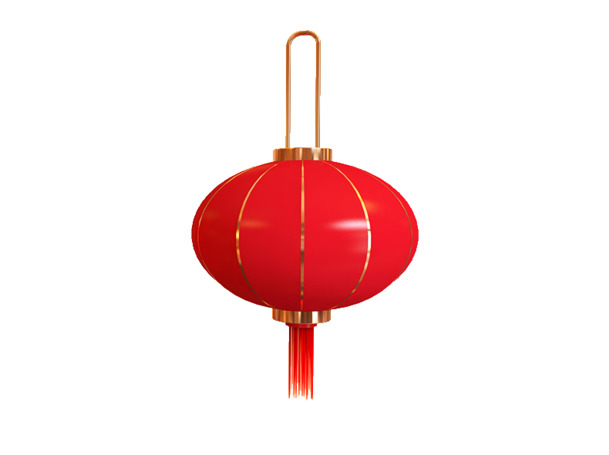新年灯笼专用素材