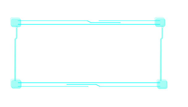 未来科技感框线