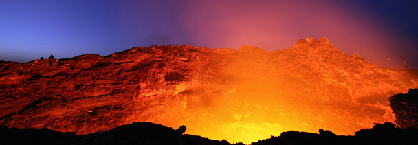 火山震撼背景banner