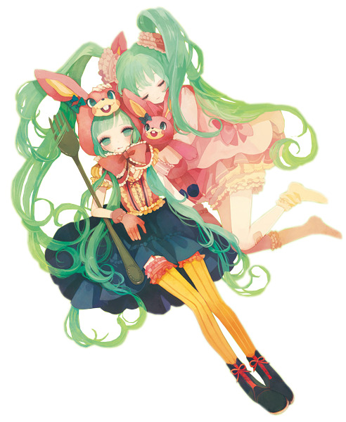 卡通立绘彩绘闺蜜女孩