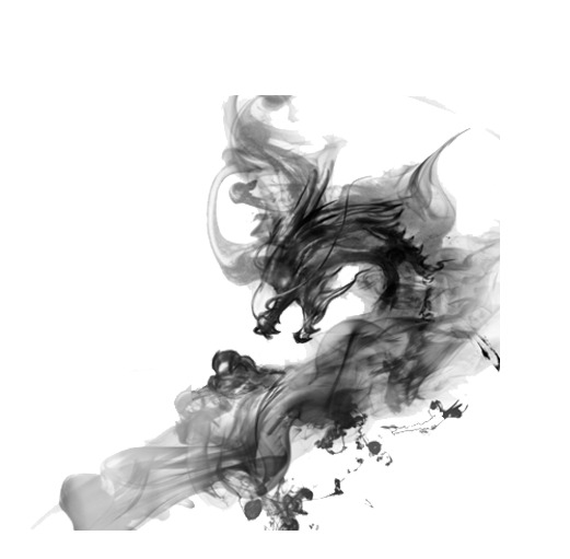 水墨风龙