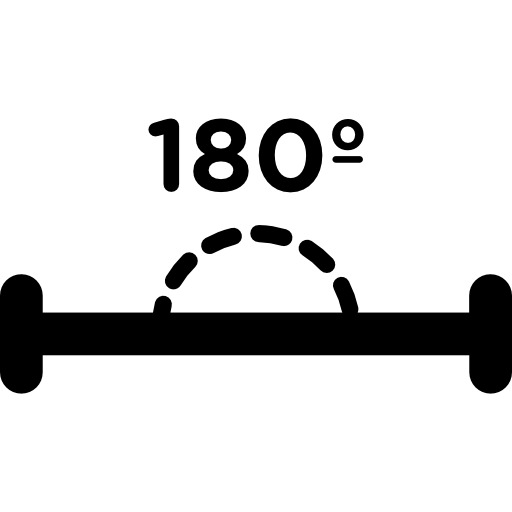 180度角图标