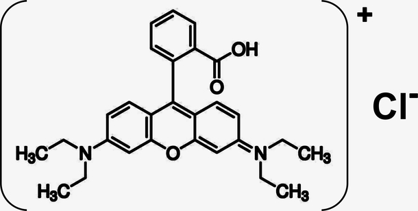 罗丹明B分子结构