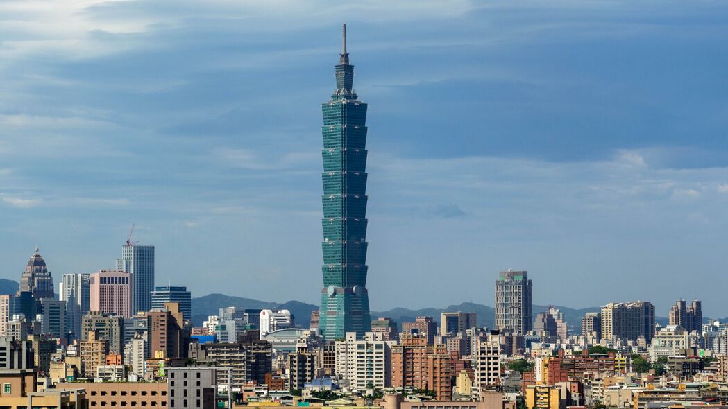 3840x2160 塔 建筑物 摩天大楼 天空 城市壁纸 背景4k uhd 16:9