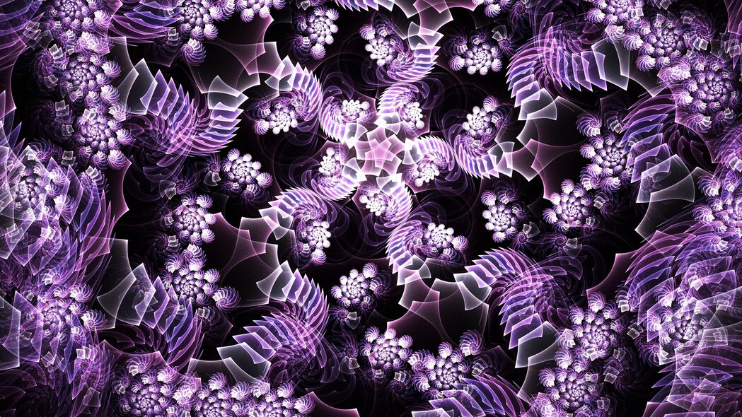 3840x2160 螺旋 漩涡 形状 紫色壁纸 背景4k uhd 16:9